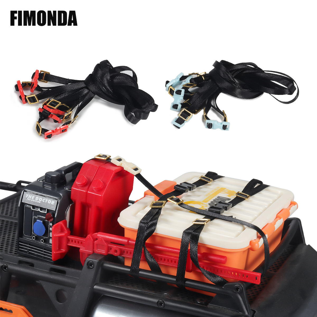 Rc Hobby Zone - 5Pcs Scale Luggage Rope Roof Rack