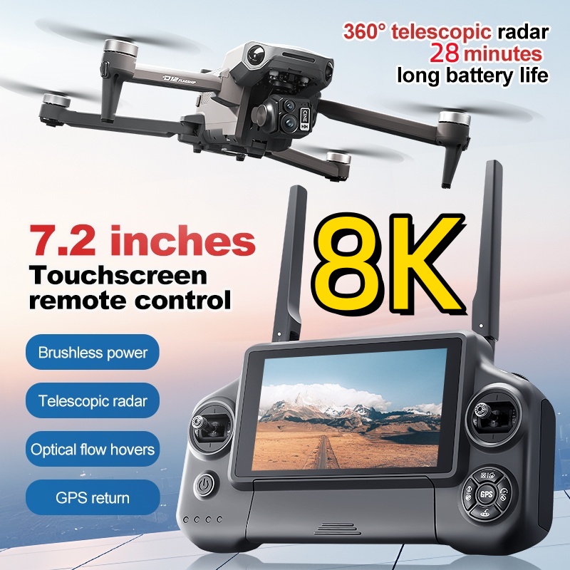 8K 3 Axis Gimbal Brushless 7.2 - Hobby Rc Quadcopters review and price