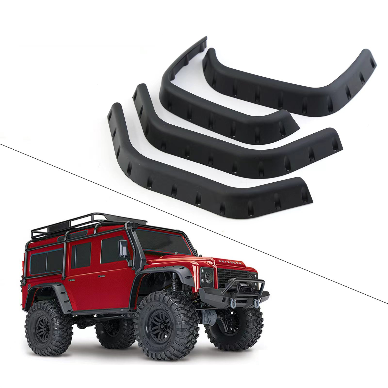 RC Car Mud Fenders Flares for  - Body Shell Rc review and price