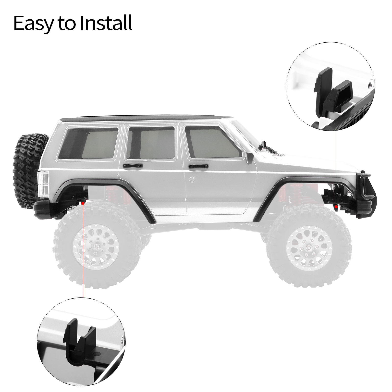 DashRC 6.10'' Wheelbase RC Bod - Body Shell Rc review and price