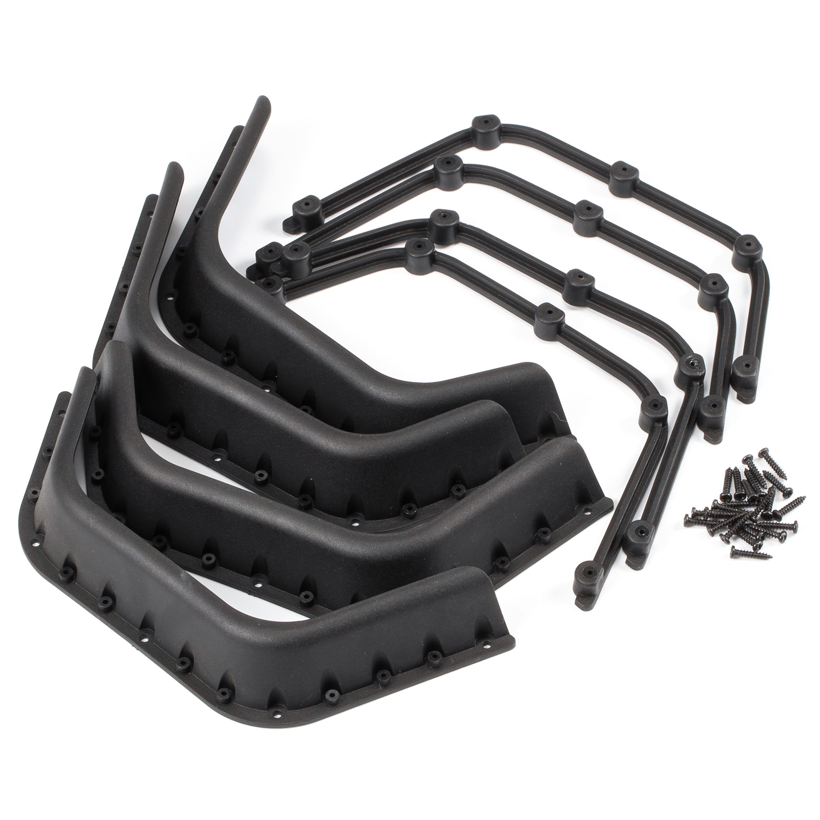 Plastic Wide Fender Flares Set - Body Shell Rc review and price