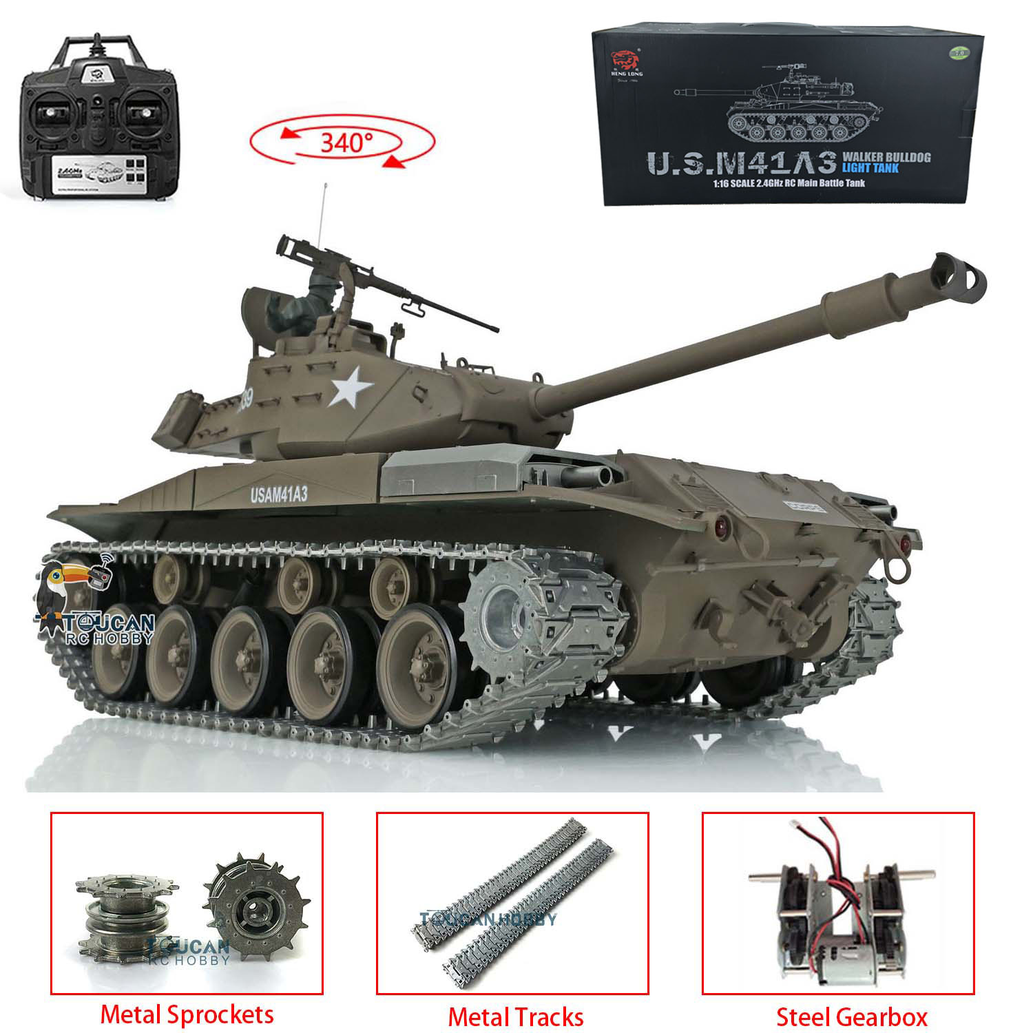HENG LONG 1/16 Scale 7.0 Upgra - Rc Hobby Track review and price