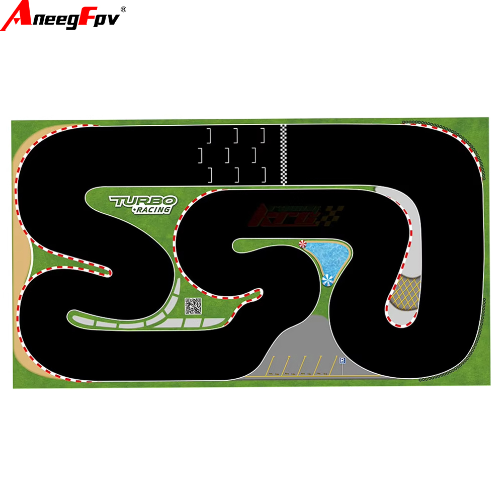 160x90cm 180x80CM Portable Tur - Rc Hobby Track review and price