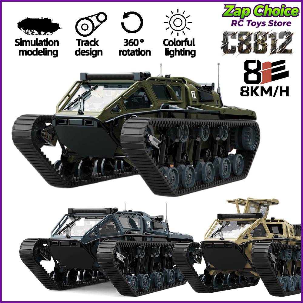 JJRC C8812 1/16 Tracked Tank R - Rc Hobby Track review and price