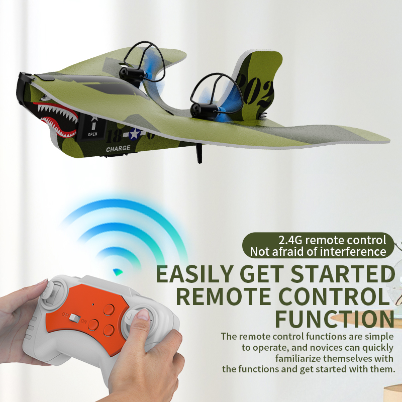 KF802 2.4G RC Airplane MPP Foa - Rc Glider Foam Wing review and price