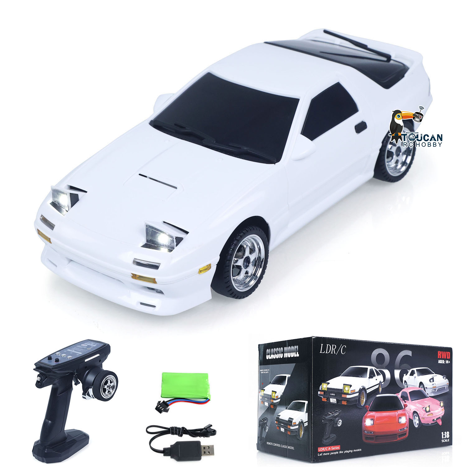 US Stock LDRC 1/18 RX7 RC Raci - Gyroscope Rc Module review and price