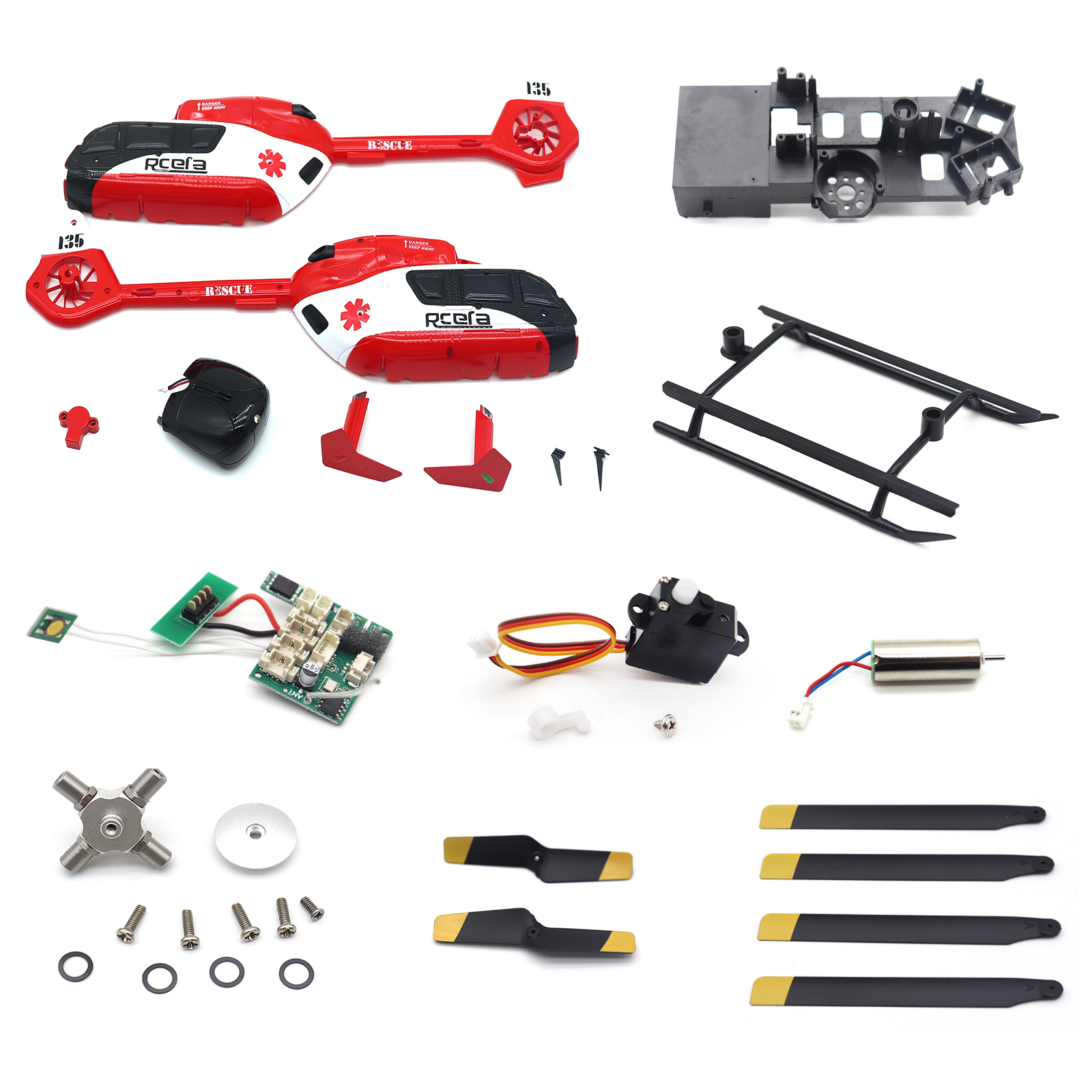 Original Parts for C159 EC-135 - Body Shell Rc review and price