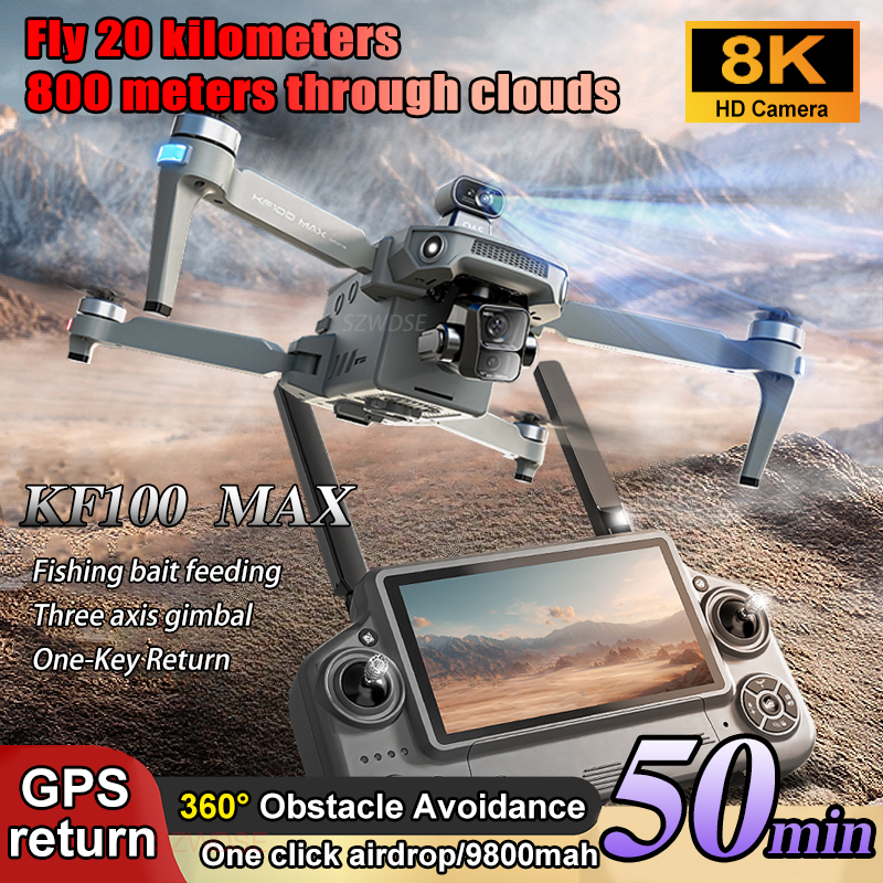 SJRC KF100 MAX 8K UHD Photo HD - Rc Hobby Wire review and price