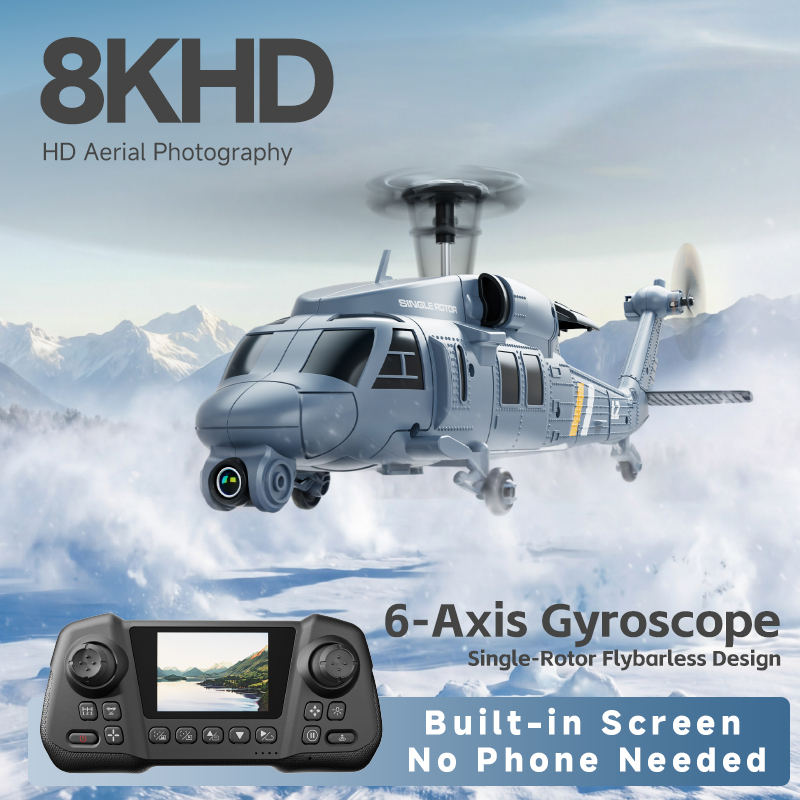 4DRC New L2 8K HD Camera RC He - Gyroscope Rc Module review and price