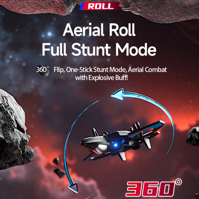 2.4G 360° Stunt Roll Fixed Win - Rc Glider Foam Wing review and price