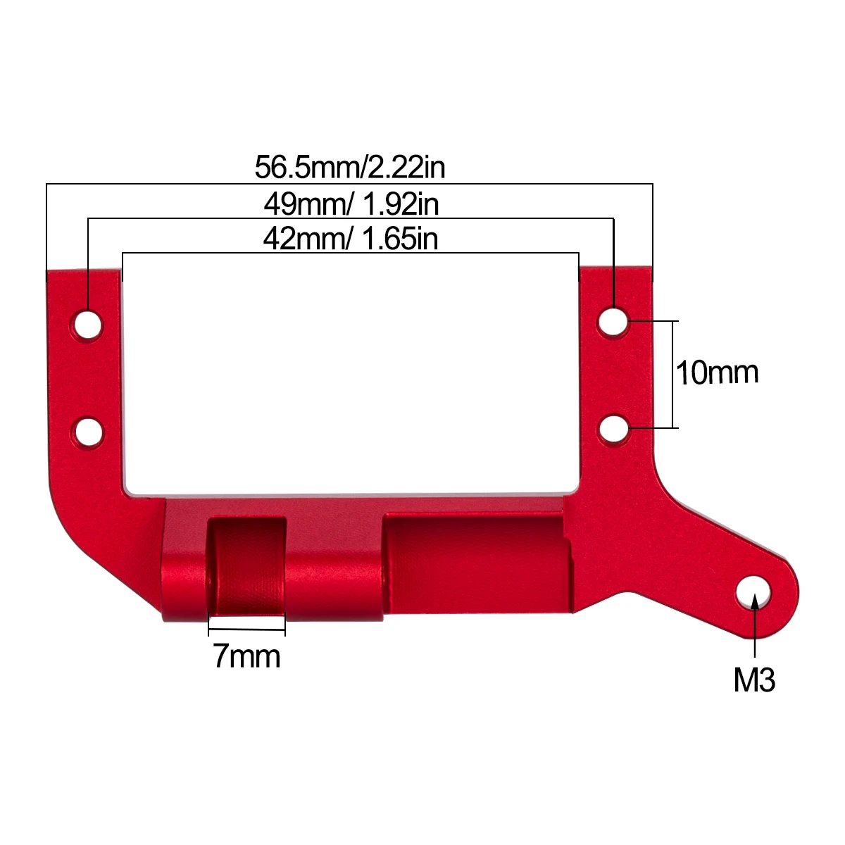 CNC Aluminium Axle Servo Mount - Rc Hobby Zone review and price