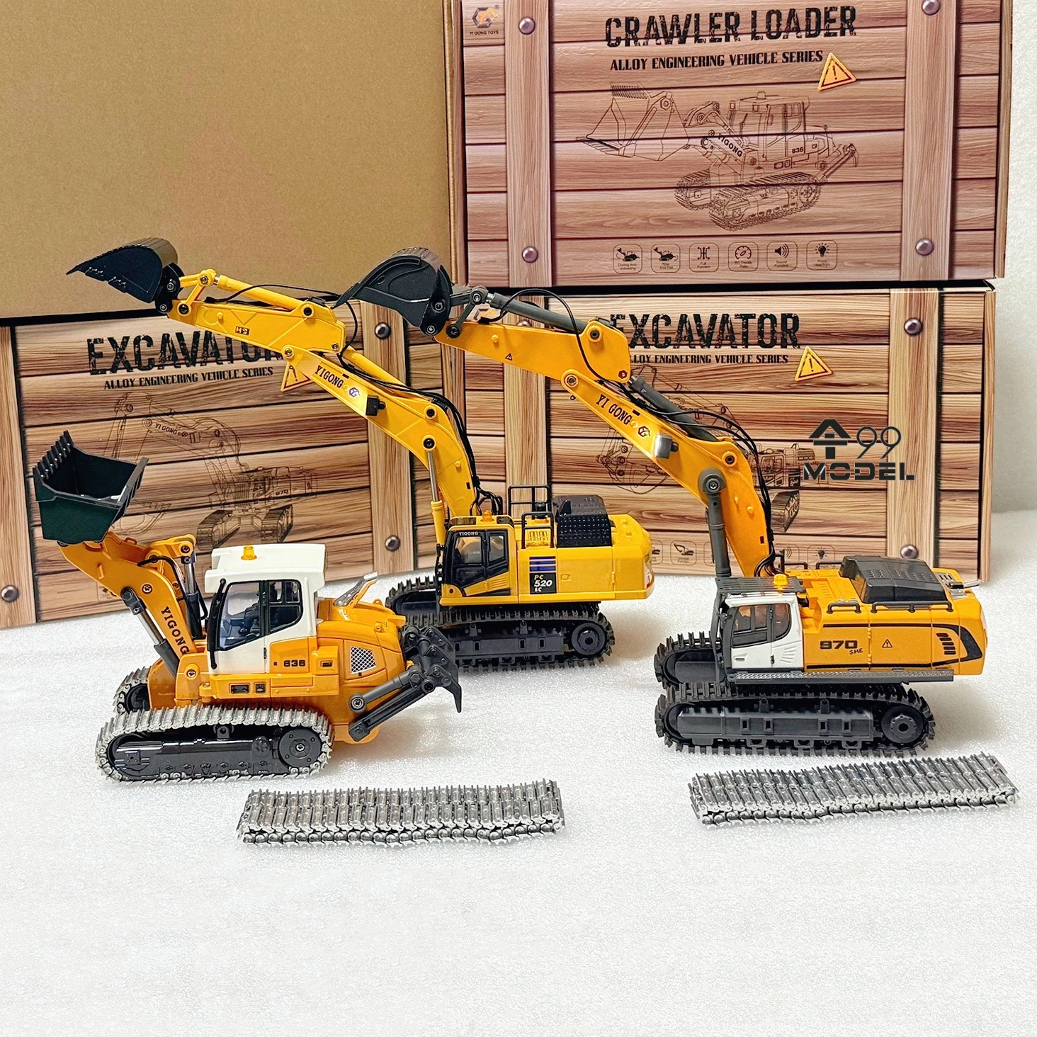 1/50 970 520 Mini RC Excavator - Rc Hobby Track review and price