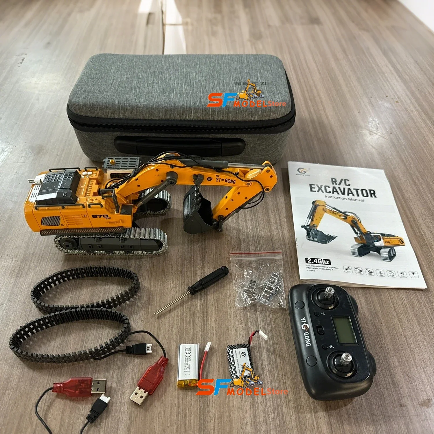 1/50 970 520 Mini RC Excavator - Rc Hobby Track review and price
