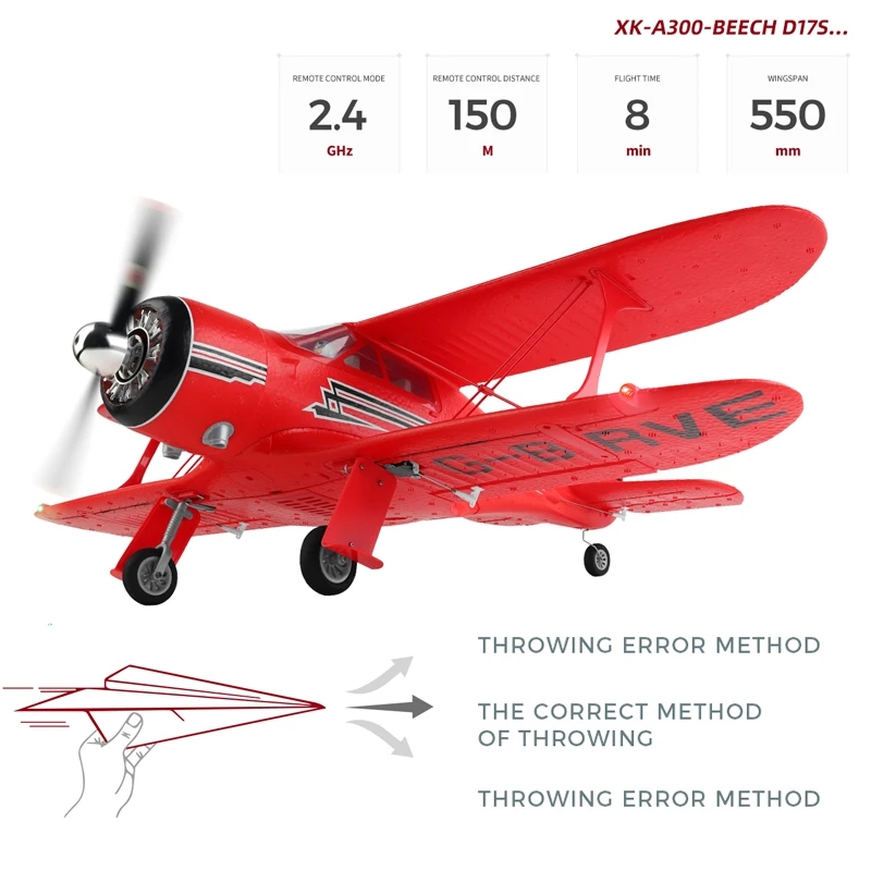 Wltoys XK A300 Rc Plane 2.4G B - Rc Glider Foam Wing review and price